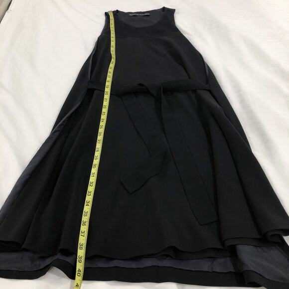 Balenciaga Black Dress Front Tie - Picture 11 of 12